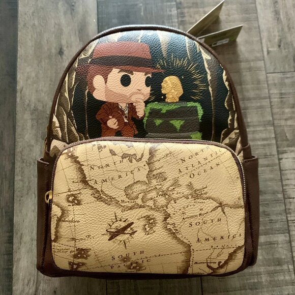 Funko POP! Indiana Jones Raiders of the Lost Ark 10” Mini Backpack - NWT - Picture 1 of 6